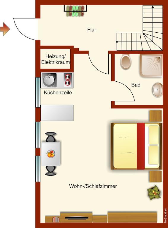 Apartament Ferienwohnanlage Bruckner Rostock Zewnętrze zdjęcie